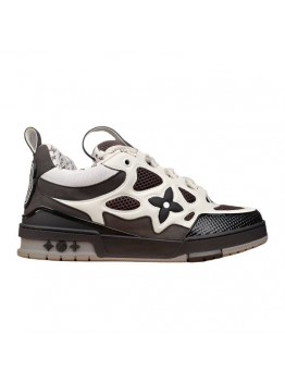 LOUIS VUITTON LV SKATE SNEAKER WHITE BLACK
