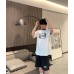 Balenciaga Oversized '8' Logo T-Shirt (White)
