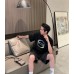 Balenciaga Oversized '8' Logo T-Shirt (Black)