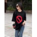 Balenciaga T-Shirt - Prohibition Symbol