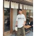 Balenciaga Smoke Print Logo T-Shirt (White)