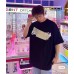 Balenciaga Tape Logo T-Shirt (Black)