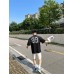 Balenciaga Spray-Paint Logo T-Shirt (Black)