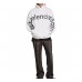 Balenciaga Off-White Oversized Hoodie