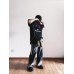 BALENCIAGA SOCCER LOGO T-SHIRT BLACK