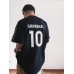BALENCIAGA SOCCER LOGO T-SHIRT BLACK