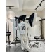 Balenciaga White Zip-Up Track Jacket