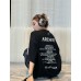 Balenciaga White Logo Graphic T-Shirt (Black)