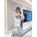 Balenciaga T-Shirt - Distressed Logo