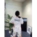 Balenciaga White Tie-Dye T-Shirt