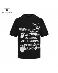 Balenciaga Save the Date Black T-Shirt