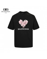 Balenciaga Love Notes T-Shirt in Black