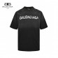 Balenciaga Spray-Paint Logo T-Shirt (Black)