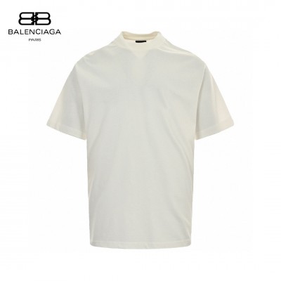 Balenciaga Plain White T-Shirt