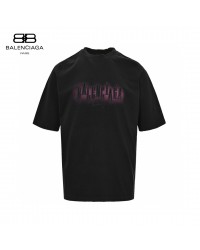 Balenciaga Neon Graphic Logo T-Shirt