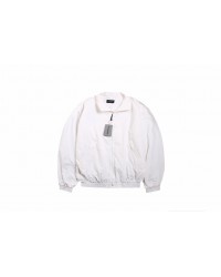 Balenciaga White Zip-Up Jacket