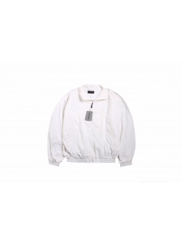 Balenciaga White Zip-Up Jacket