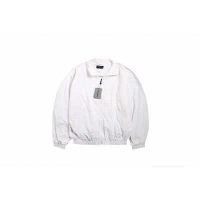 Balenciaga White Zip-Up Jacket