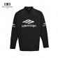 Balenciaga Long Sleeve Logo Shirt - Black