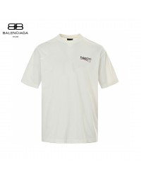 Balenciaga Political Campaign T-Shirt (White)