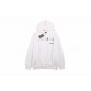 Balenciaga White Logo Hoodie