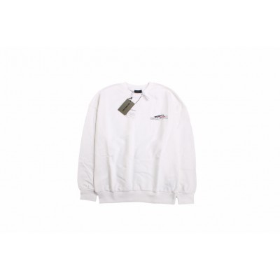 Balenciaga White Sweatshirt