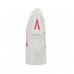 Balenciaga Red Logo Graphic T-Shirt (Gray)