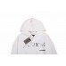 Balenciaga White Logo Hoodie