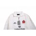 Balenciaga White Zip-Up Track Jacket