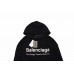BALENCIAGA PARIS TEAM HOODIE BLACK