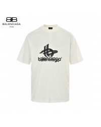 Balenciaga T-Shirt - Overlapping Logo