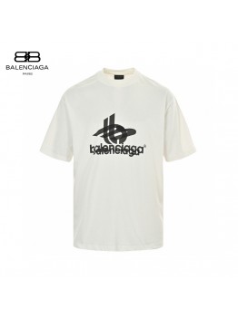 Balenciaga T-Shirt - Overlapping Logo