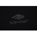 BALENCIAGA LOGO LONG SLEEVE SHIRT BLACK