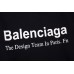 BALENCIAGA PARIS TEAM HOODIE BLACK