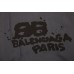 Balenciaga Paris Graffiti Hoodie - Blue