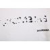 Balenciaga White Logo Hoodie