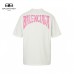 Balenciaga White T-Shirt with Paris Graphic