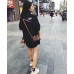 Balenciaga Wave Logo T-Shirt (Black)