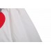 Balenciaga White Hoodie with "I Love" Graphic