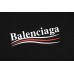 Balenciaga Wave Logo T-Shirt (Black)