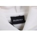 Balenciaga White Hoodie with "I Love" Graphic