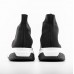 BALENCIAGA SPEED TRAINER x BLACK WHITE BLACK
