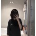 Balenciaga Wave Logo T-Shirt (Black)
