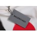 Balenciaga White Hoodie with "I Love" Graphic