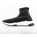 BALENCIAGA SPEED TRAINER x BLACK WHITE BLACK