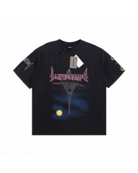 BALENCIAGA DEVIL'S EIFFEL TOWER GRAPHIC T-SHIRT BLACK