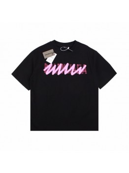 BALENCIAGA GRAFFITI LOGO T-SHIRT BLACK