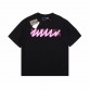 BALENCIAGA GRAFFITI LOGO T-SHIRT BLACK