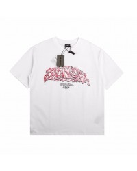 BALENCIAGA GRAFFITI LOGO T-SHIRT WHITE