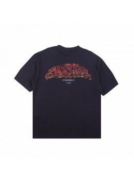 BALENCIAGA GRAFFITI T-SHIRT BLACK